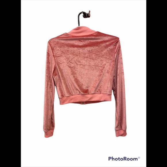 Pink Women’s Two-piece Long Sleeve Flare Bottom Sport / Sweat Suit NWT - Picture 8 of 11